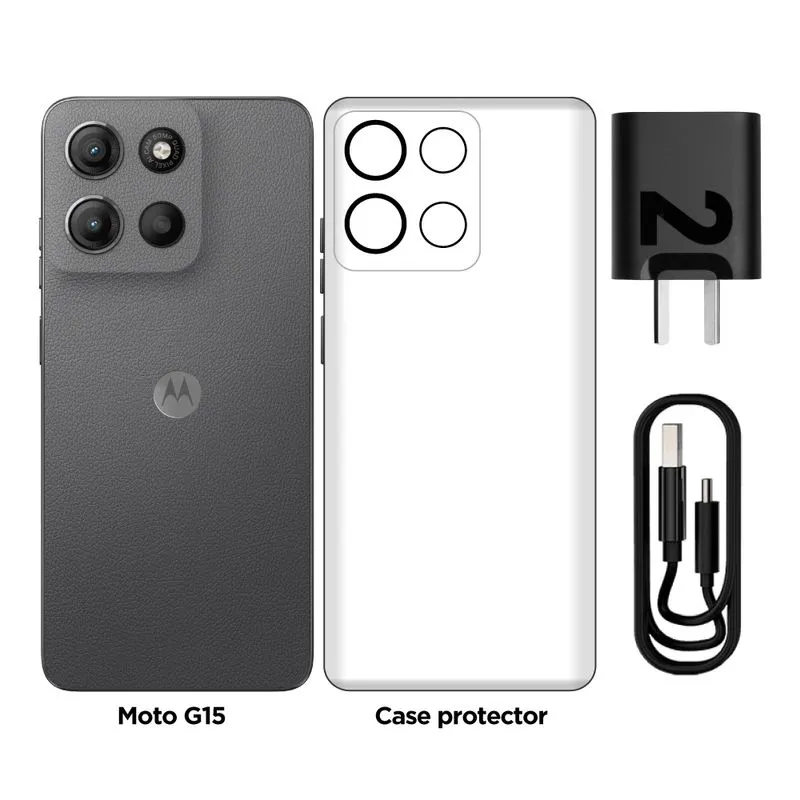 Celular Motorola G15 6.72" 4GB RAM 256GB